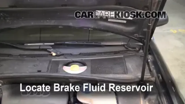 2004 Audi A6 3.0L V6 Brake Fluid Add Fluid